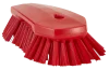 Cepillo de mano XL duro - rojo